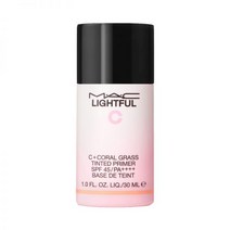[국내정품]맥 라이트풀 C+ 코랄 그라스 틴티드 프라이머 SPF45 / PA++++ 30ml +네오프렌 파우치 쇼핑백, NEW 로즈 톤업 베이스