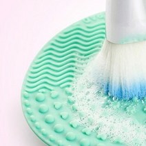 메이크업 브러쉬 화장솔 세척 세척기 실리콘 패드