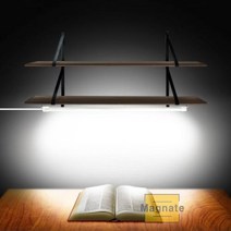 5V USB 스위치 자석 LED바, 싱글스위치 35cm::6000K(화이트)