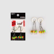 키우라 칼라 일자형 찌멈춤고무 민물낚시용품