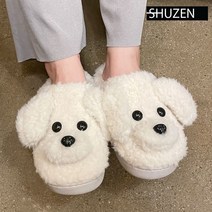 여성용 귀여운 털 실내화 털슬리퍼 bt839