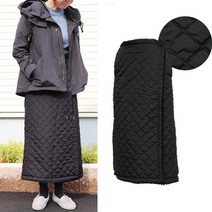 골프 패딩 치마 담요 스커트 롱스커트 랩스커트 방한 겨울 롱치마 여성 이즈 바지 빅사 10