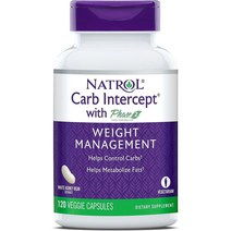 White Kidney Bean 흰강낭콩 파세올라민 탄수화물 컷팅 120캡슐 Natrol, 상품선택