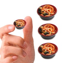 납골당 꾸미기 미니어쳐 단품 중식 일식 수공예 음식 제사상 밥상 상차림 장식, [중식]짬뽕