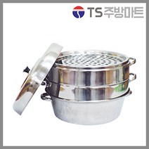 명보 스텐레스 만두찜기 대 (가스용) - 업소용 식당용, 채반