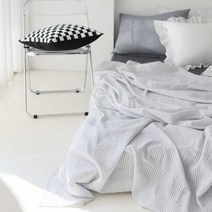 [벨라이프] 리마린넨 홑이불 베개세트 SS 2color, 색상:01.네이비