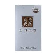 식견보감 식적 사과초모식초 애플사이다비니거 매실 액기스 효소 900mg x 60정