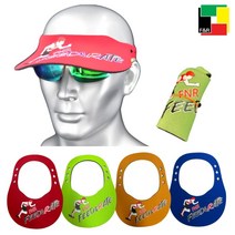 FEED&RATE 자외선차단 접는 선캡 UV차단 마라톤 트레일러닝 울트라마라톤 골프 스포츠 썬캡, 블루