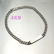 alyx 힙합 스타일 손 lian 하이 스트리트 남성과 여성 1:1 기능적인 바람 1017 alyx 9sm 체인 버클 목걸이