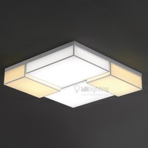 [산본 문화조명] [메트로 6등 거실등 LED 120W (바리솔)], 주광색+전구색 혼합형