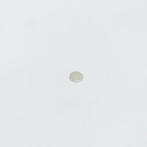 네오디움 원형자석 지름 6mm X 두께 1mm(자석등급N35)