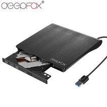 블루레이odd 블루레이플레이어 외장ODD Deepfox 외장형 USB 3.0 DVD-RW/, 01 USB 3.0 Black
