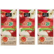 코카콜라 미닛메이드 조이 사과맛 195ml 20개 조이 애플 주스