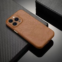 HODON 슬림 고급 무늬 울트라 PU 인조 가죽 휴대폰 케이스 아이폰 13 프로 프로 맥스 13 Pro 13 Pro Max 폰케이스 풀커버 단색 카메라 보호