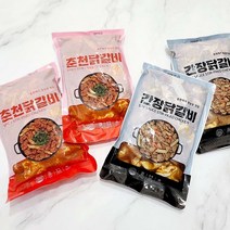 [춘천회관] 진짜 닭갈비 간장 닭갈비 캠핑 밀키트, 양념닭갈비 [500g]