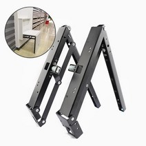 벽고정 접이식 현관 의자 조립부속 2개 1세트, (md)현관접이식의자