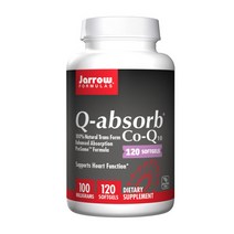 자로우포뮬러스 오플닷컴 코엔자임 Q10 큐텐 코엔자임코큐텐 CoQ10 100 mg 120 소프트젤 Jarrow Formulas