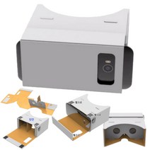 3D 입체 안경 만들기 카드 보드 렌즈 가상 증강 현실 게임 체험 VR 핸드폰 휴대폰 창작