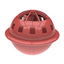 QDY 휴대용 미니 USB 휴대용 초음파가있는 고압 진동 세탁기 식기 세척기 주방 제거, 빨간색, 116x116x100mm