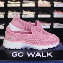 스케쳐스 고워크 쿨 여성 운동화 워킹화 족저근막염 오래신어도편한신발 여름슬립온 시원한신발 23년신상 #핑크