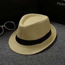 아너햇 밀짚 여름 영국 신사 패션 보헤미안 하와이안 페도라 파피루스 중절모