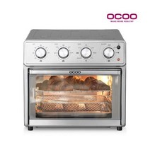 오쿠 스텐 에어프라이어 오븐 + 풀세트 25L OCS-AO2500 레시피+오븐장갑 오븐+제빵+에어프라이어+렌지