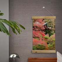 아트박스/꾸밈 ca381-우드스크롤_40CmX60Cm-가을향기