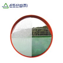 신도 보급형 도로 반사경 (PC 플라스틱재질) 600파이 800파이 1000파이 볼록 원형 거울