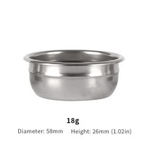 가정용 커피머신기 캡슐형 머신 RENEKA-프렌치 필터 바구니 커피 16g/18g/21g 에스프레소 58mm 액세서리, [02] 18GR