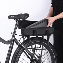 배터리케이스 WEST BIKING 전기 자전거 배터리 케이스 휴대용 여행 가방 낙하 방지 쉘 액세서리, 1개