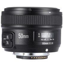 DSLR dslr 카메라 입문 미러리스 클럽YONGNUO-YN50mm F1.8 대형 조리개 자동 초점 소형 렌즈 니콘 D3000, 03 Canon F1.8II