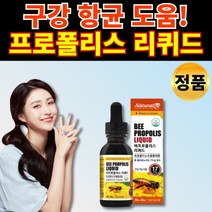 프로폴리스 리퀴드 액체 액 액상 플라보노이드 프리 플로 폴리 포리 포르 폴리스 프로폴스 프로폴리 프로플리스 기관지복합식품 항산화 구강 항균 도움 면역력 면역력에 먹는 영양제, 1통