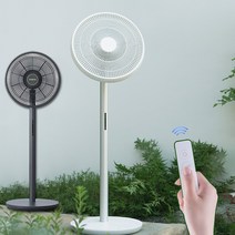 샤오미 스마트미 선풍기 3세대 20시간 무선사용리모컨 조절 APP 컨트롤, 블랙골드