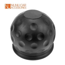 트레일러 카라반 커버 범용 트레일러 히치 볼 커버 pvc 캡 50mm 또는 2 인치 볼 견인 바 rv 부품 자동차 캠퍼 액세서리 캐러밴 구성 요소, 검은색