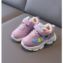 만씬 신발 가을 겨울 기모 아동 러닝화