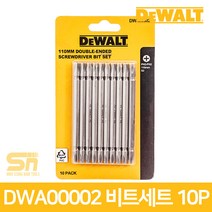 디월트 DWA00002 110mm 양날 드릴 드라이버 비트 세트, 1개