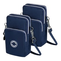 일상공감 폰켓백+폰스터치 크로스백, 2개, 폰켓백 네이비