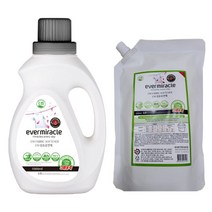 [이엠] EM섬유유연제(본품+리필) 3배농축 친환경 안전한 유아 향기좋은 탁월한 유연효과, 1조, 1000ml, 800ml