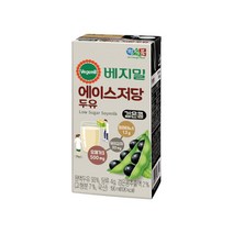 베지밀 에이스 저당 두유 190ml x 16팩