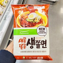 풀무원 새콤달콤 생쫄면 460g, 종이박스포장