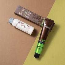 (정품) 오베르떼 허브 성분 무자극 에코칼라 85g (7컬러) / 친환경 염색약, 3.0 아주 어두운갈색, 1개