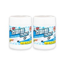 동성 스마트크리너 100매 / 스마트폰 컴퓨터 키보드 크리너 만능물티슈 찌든때클리너 베이킹소다물티슈 올인원청소티슈 청소물티슈 행주티슈 세정티슈, 동성 스마트크리너 100매 2개, 동성 스마트크리너 100매 2개
