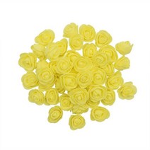 플로랄폼 테디 베어 장미 100 cm 거품 웨딩 장식 크리스마스 홈 Diy 선물 상자 인공 꽃 200/300/3.5 조각, 11 YELLOW_02 200pcs