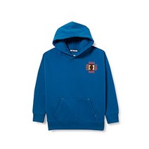 Scotch & Soda Shrunk Boys Cleaner Hoodie mit gestickten Details 후드 스웻셔츠 일렉트릭 블루 0704