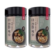 더진한 육수 사골 세트 / 고체 한알 육수 국내산 자연 재료 천연 조미료 코인 육수, 육수 1세트