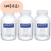 [늘품] 퓨어 타우린 1000mg 120개입 3개, 120정