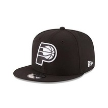 New Era NBA 남성용 9Fifty 스냅백 캡, Indiana Pacers, Black