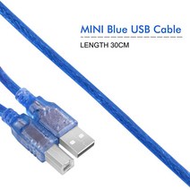 Arduino Nano 3.0 Atmega328 컨트롤러 호환 보드 모듈 PCB 개발 USB 없음, 11 mini usb cable