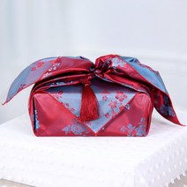 나비양단보자기 4 colors, 110*110cm, 레드