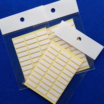 강력접착 테이프 투명 폼 양면테이프 주차케이스 부착 사각 6x20mm 30알 스카파, 직사각6x20mm_30알